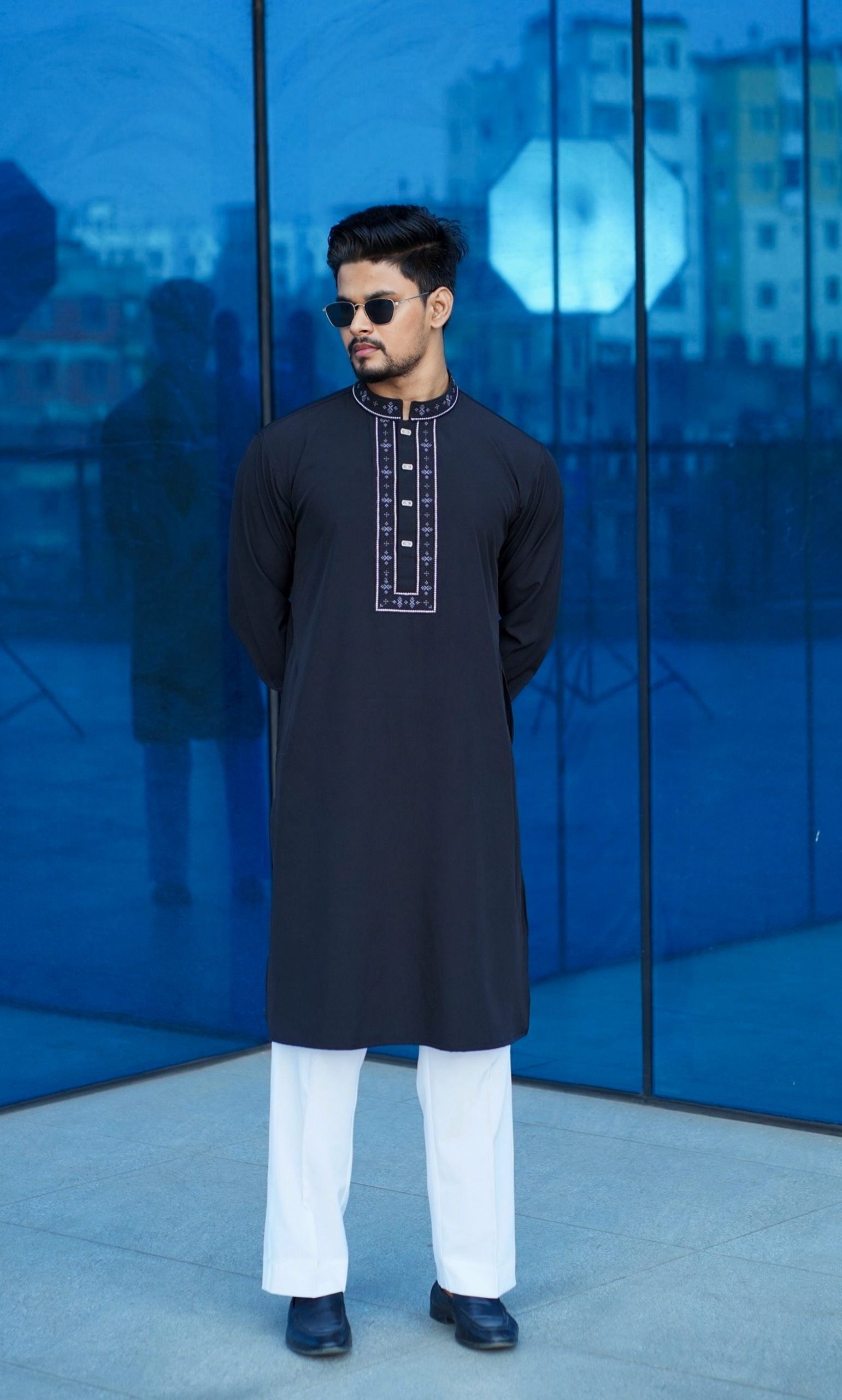 Premium Panjabi Black Embroidered – Signature Collection
