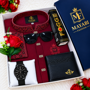 Merron Colour Panjabi Combo